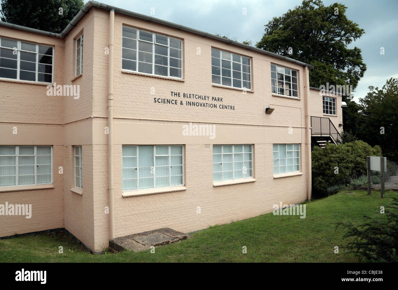 Bletchley Park Wissenschaft & Innovationszentrum in Bletchley Park, Bletchley. Buckinghamshire, Großbritannien. Stockfoto