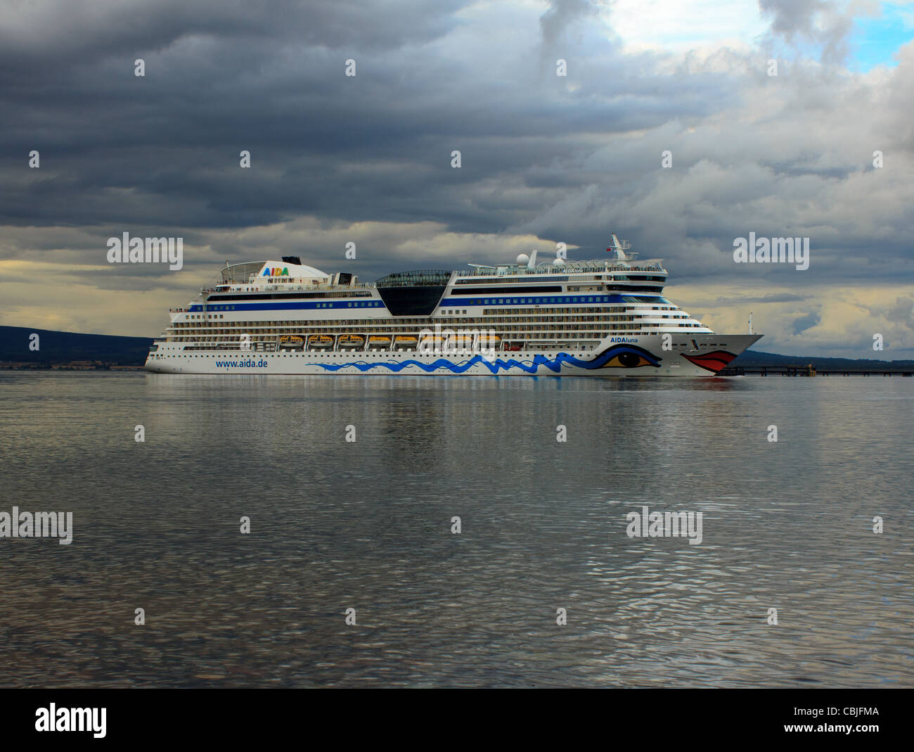 AIDA LUNA CRUISER Stockfoto
