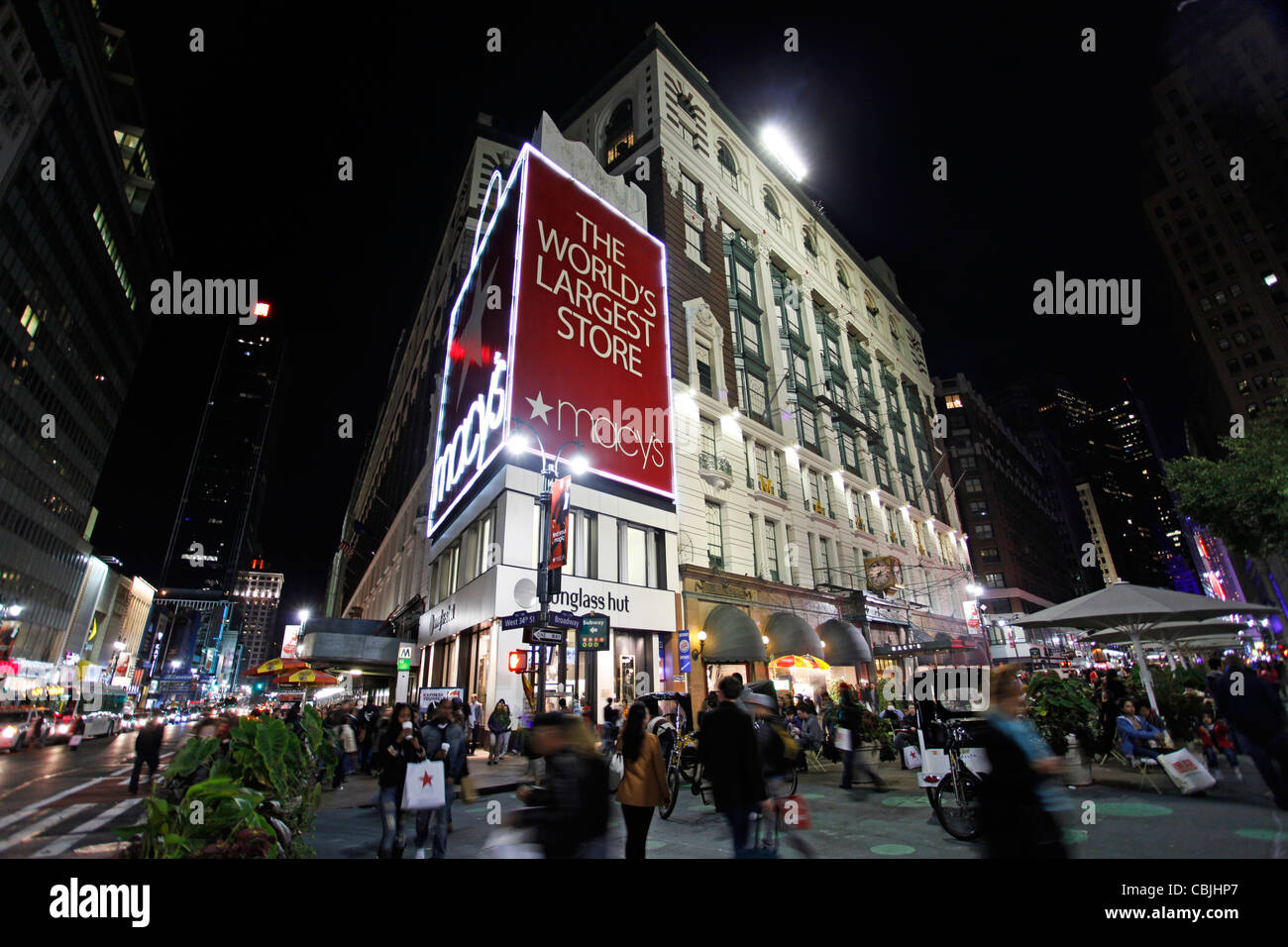 Das Kaufhaus Macy's in New York, Amerika Stockfoto