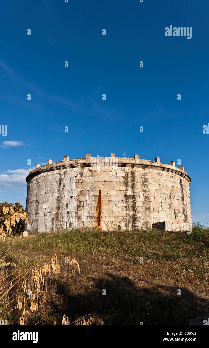 Mausoleum von Lucio Munazio Planco, Roman findet, auf der Oberseite Monts Orlando, Gaeta, Latina, Latium Italien Stockfoto