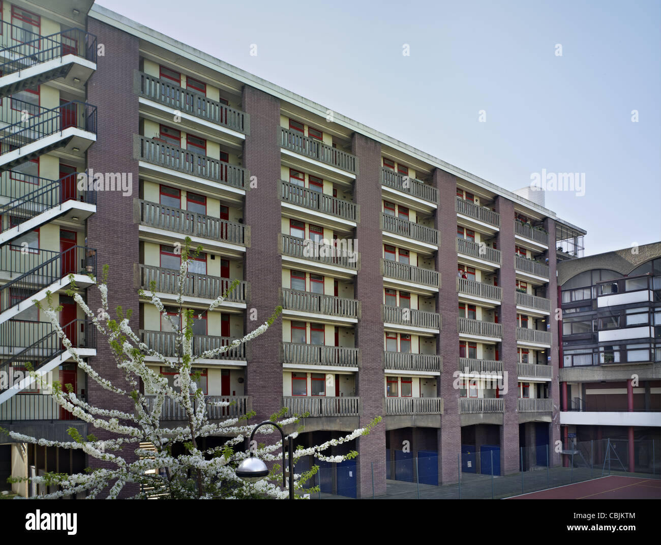 Golden Lane Estate, London. Stockfoto