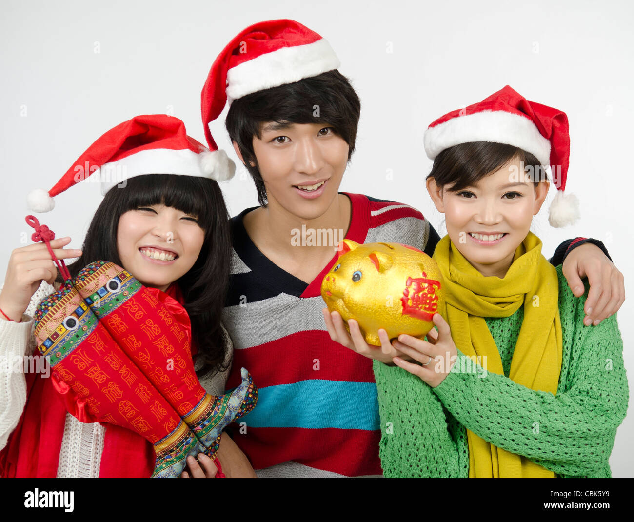 Weihnachten und Neujahr Stockfoto