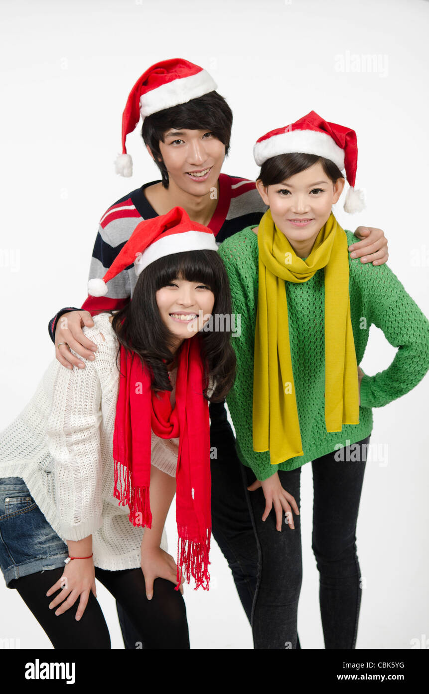 Weihnachten und Neujahr Stockfoto