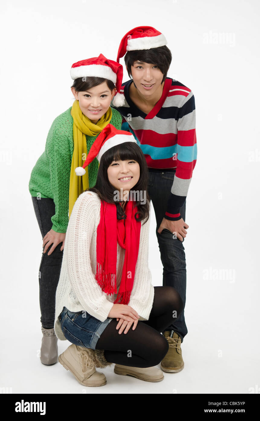 Weihnachten und Neujahr Stockfoto