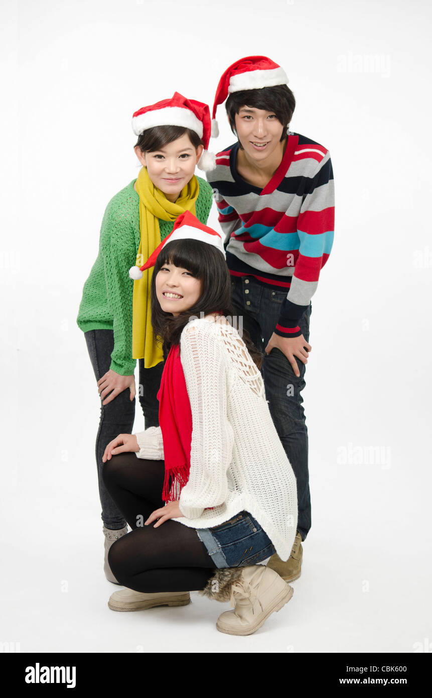 Weihnachten und Neujahr Stockfoto