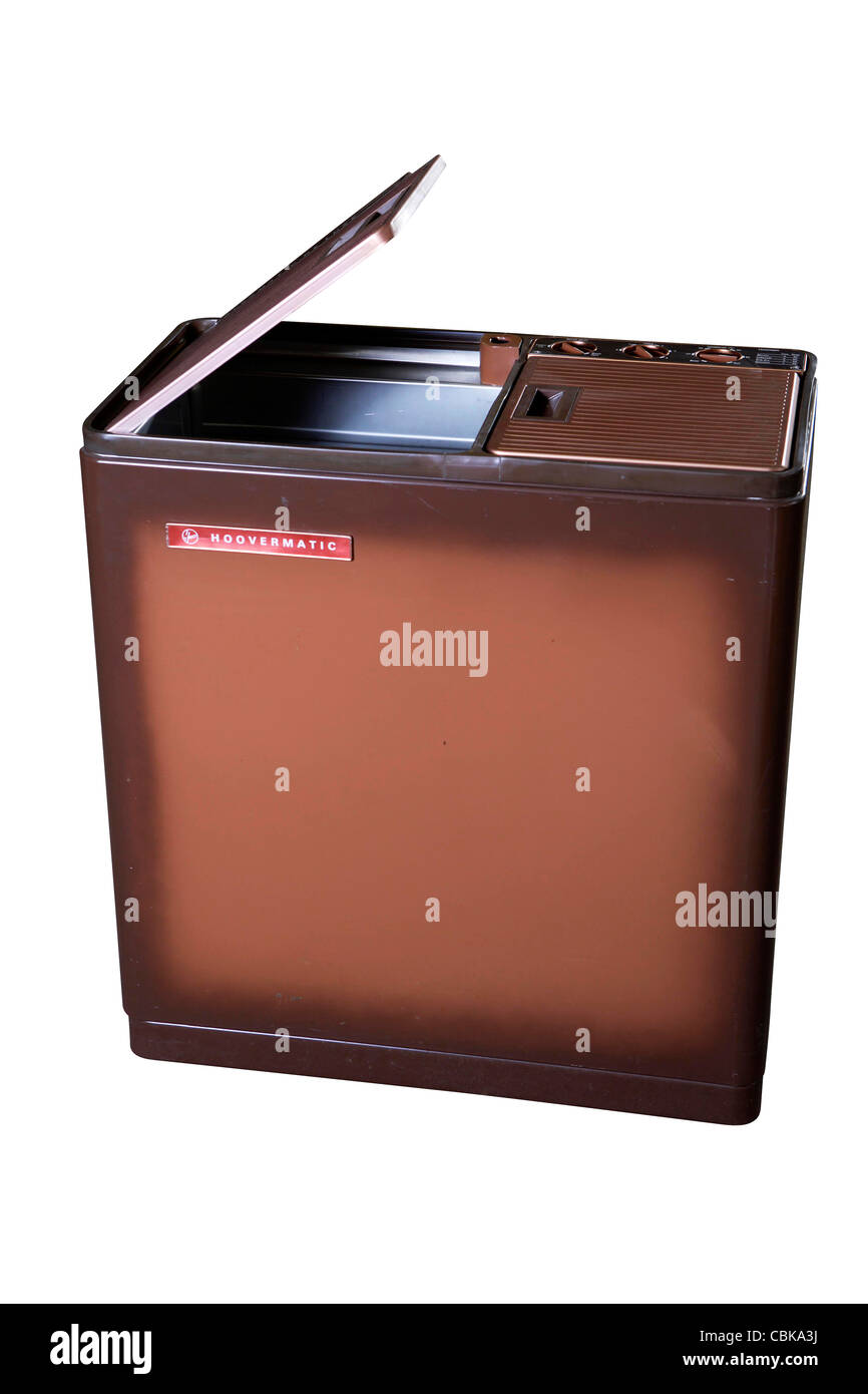 Vintage Hoover Twin Wanne Waschmaschine Ausschneiden Stockfoto