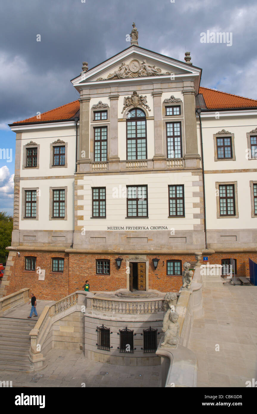 Gninski-Ostrogski Palast Gehäuse Muzeum Fryderyka Chopina Frederic Chopin Museum Warschau Polen Europa Stockfoto