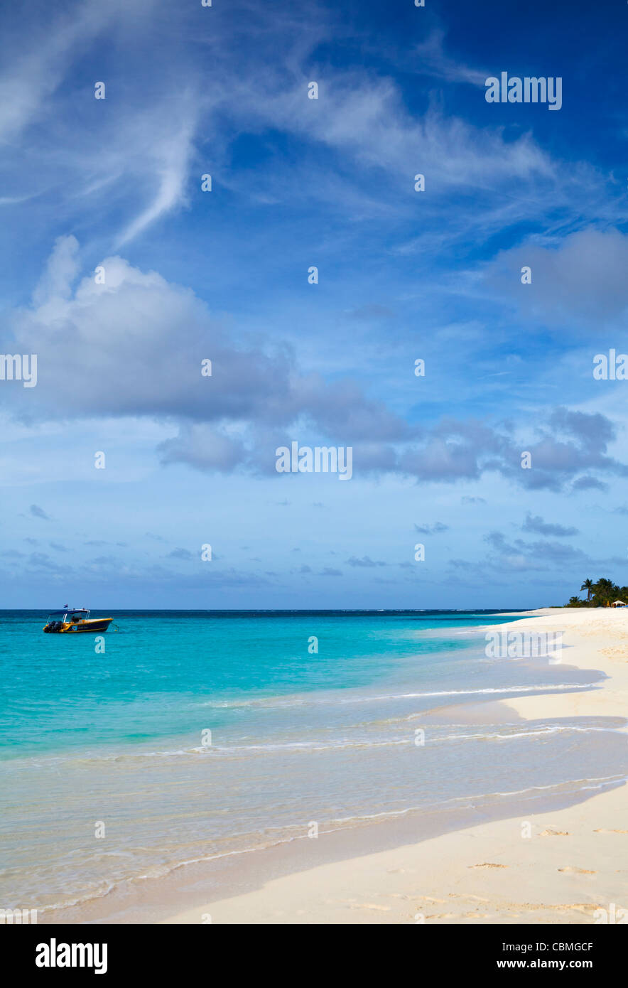 Shoal Bay auf Anguilla Stockfoto