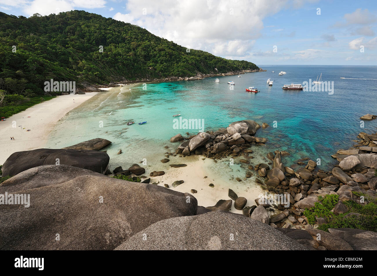 Donald Duck Strand, Similan Inseln, Andamanensee, Thailand Stockfoto