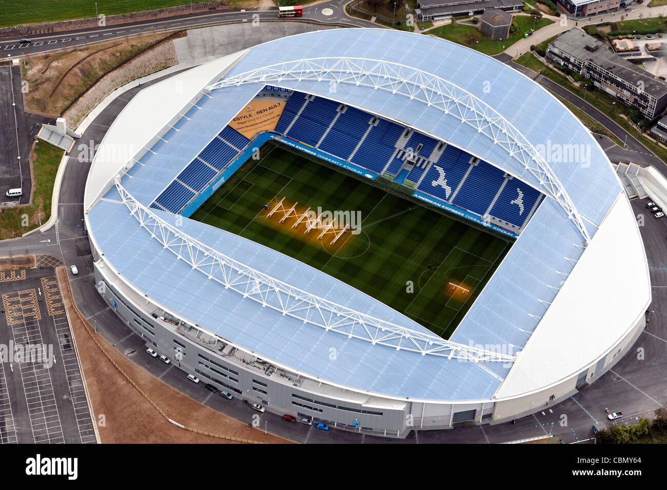 Amex Stadion, Brighton Stockfoto
