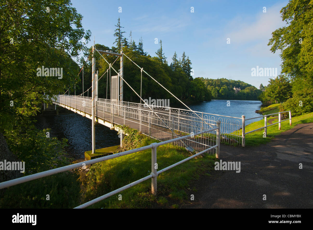 Inseln Fuß, River Ness, Inverness, Schottland, Highland Region 2011 Stockfoto