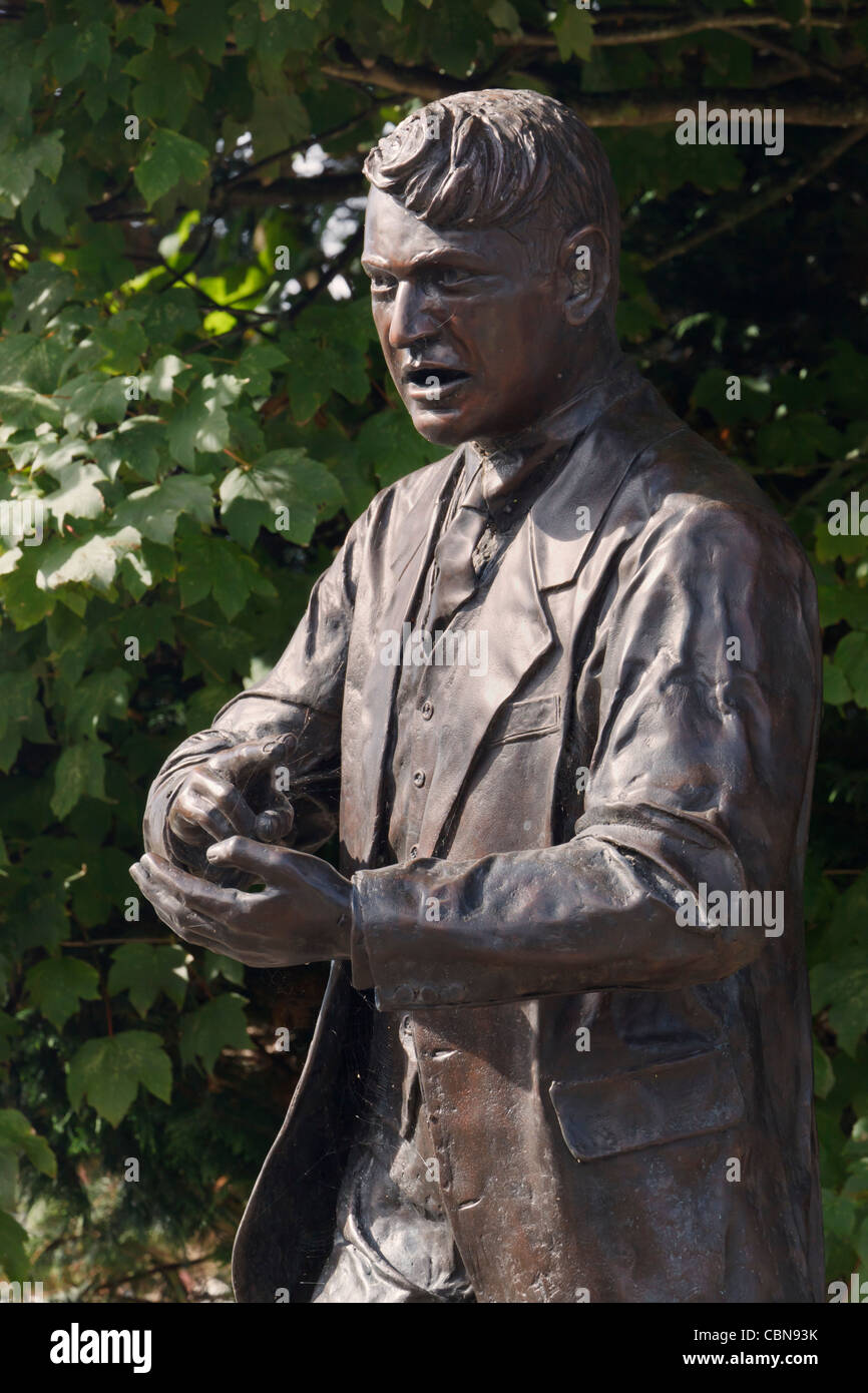 Michael Collins, 1890-1922. Irischen Revolutionsführers. Statue in Clonakilty, County Cork, Irland Stockfoto