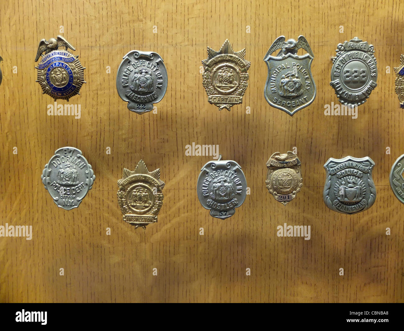 Manhattan New York City Police Museum Stockfoto