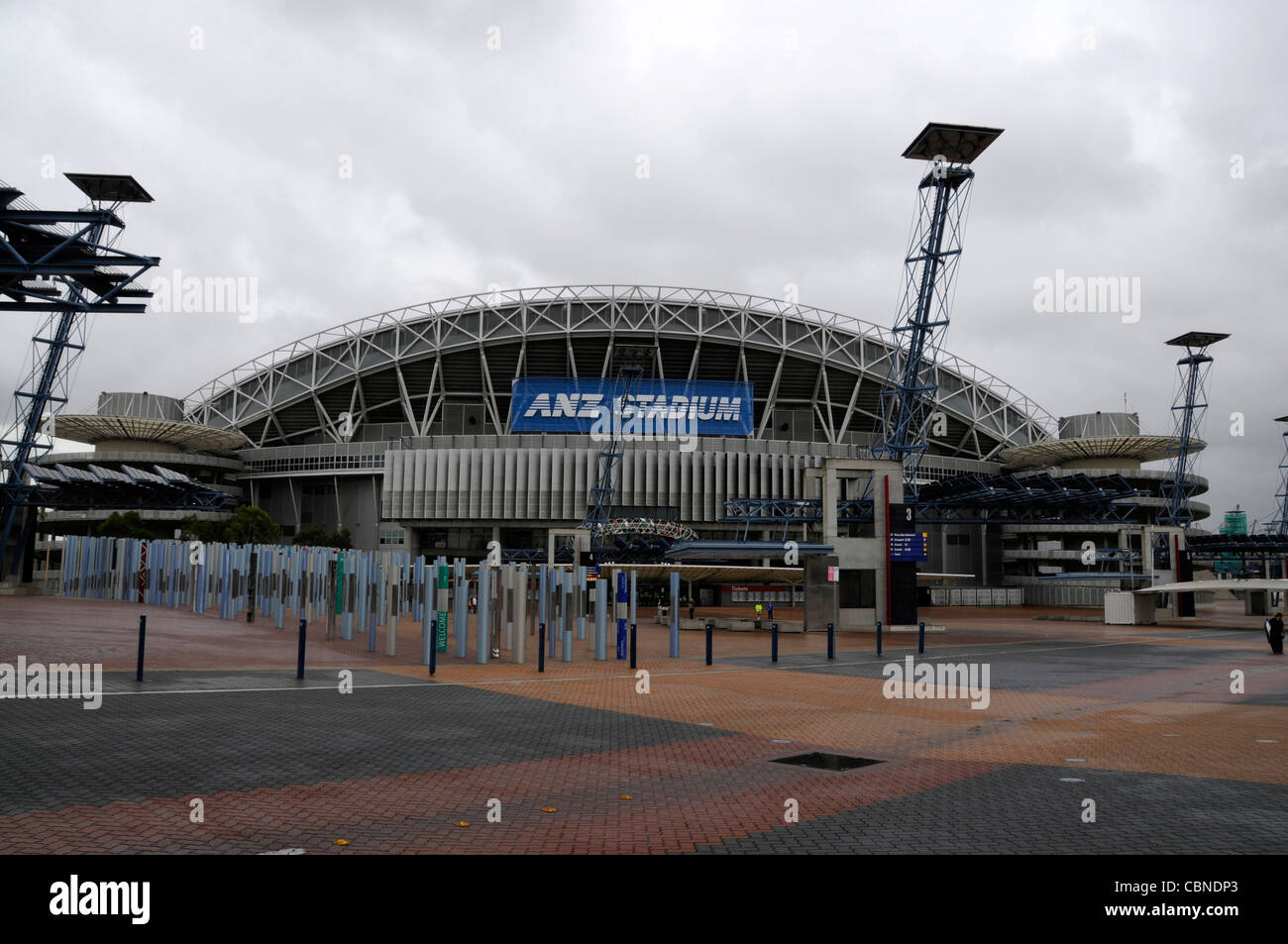 Das ANZ Stadium befindet sich im Olympic Park, Sydney, New South Wales, Australien Stockfoto