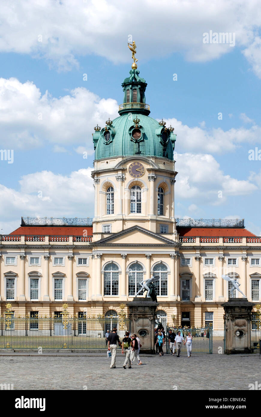 Schloss Charlottenburg in Berlin. Stockfoto