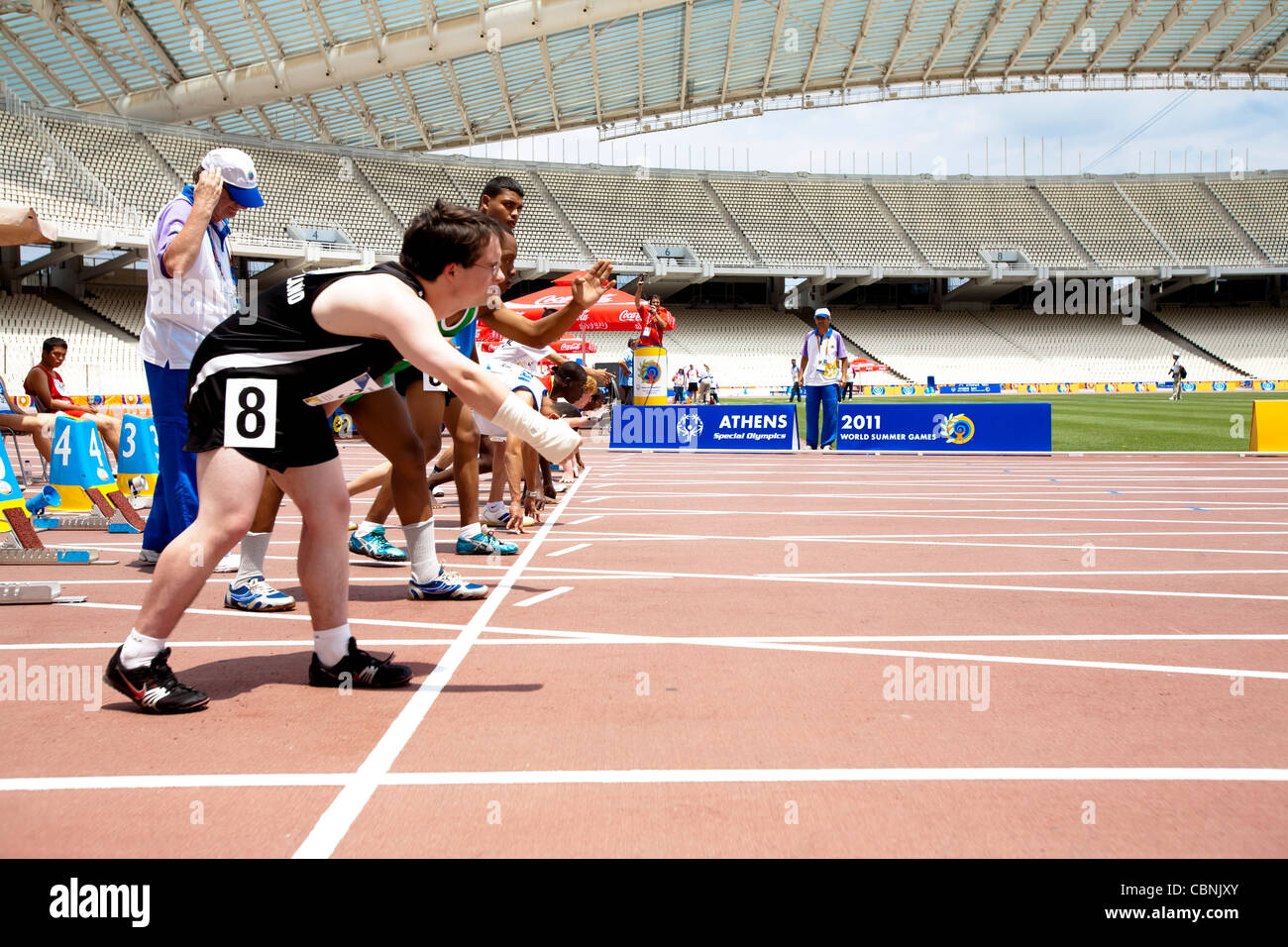 Special Olympics World Summer Games in Athen; 2011--- Stockfoto