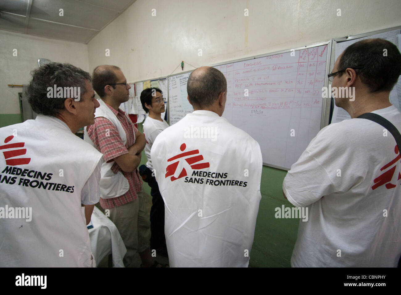 OP-Saal, Teme Krankenhaus MSF Port Harcourt Niger Delta Nigeria Afrika Stockfoto