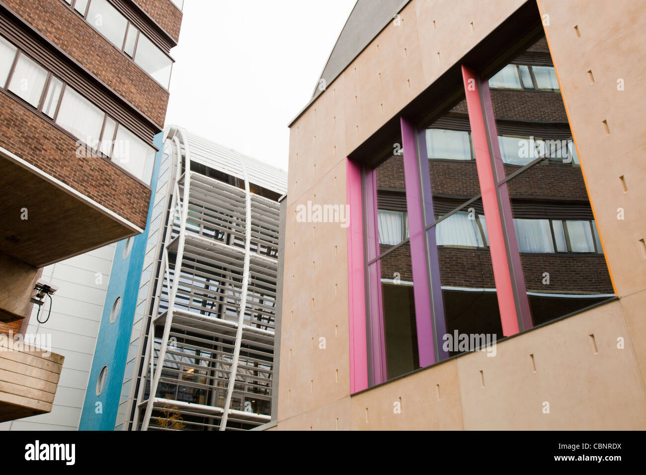 Das Devonshire Gebäude in Newcastle, kohlenstoffarmen werden soll. Stockfoto