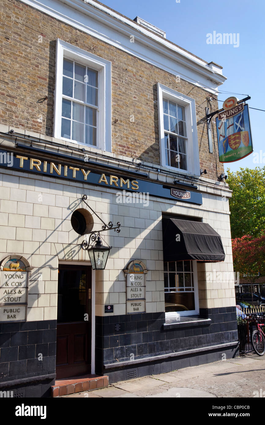 Trinity Arms, Gastwirtschaft in Brixton, London Stockfoto