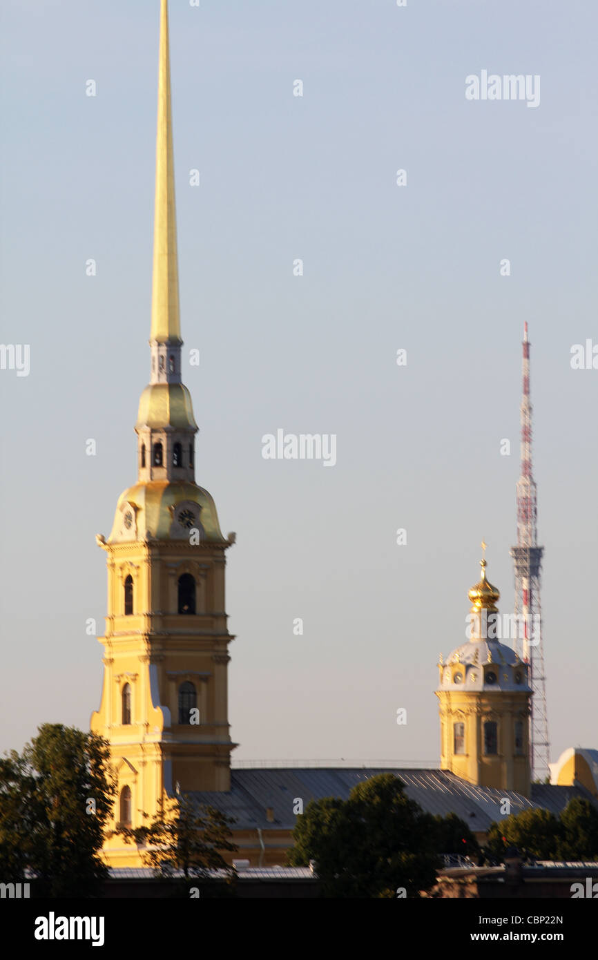 Peter-Pauls-Festung, Sankt Petersburg Stockfoto