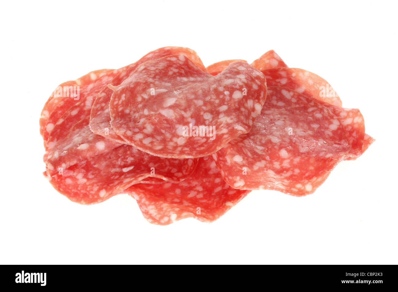 Salami Stockfoto