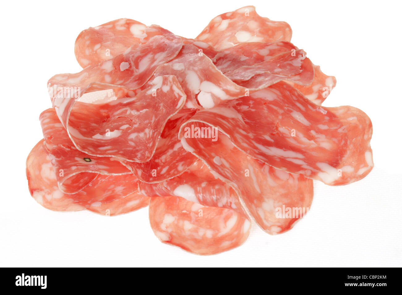 Romana Schinken Stockfoto