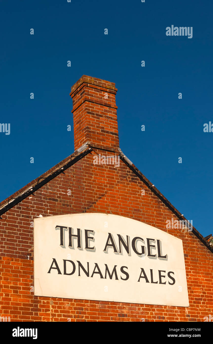 Der Engel-Pub in Halesworth, Suffolk, England, Großbritannien, Uk Stockfoto