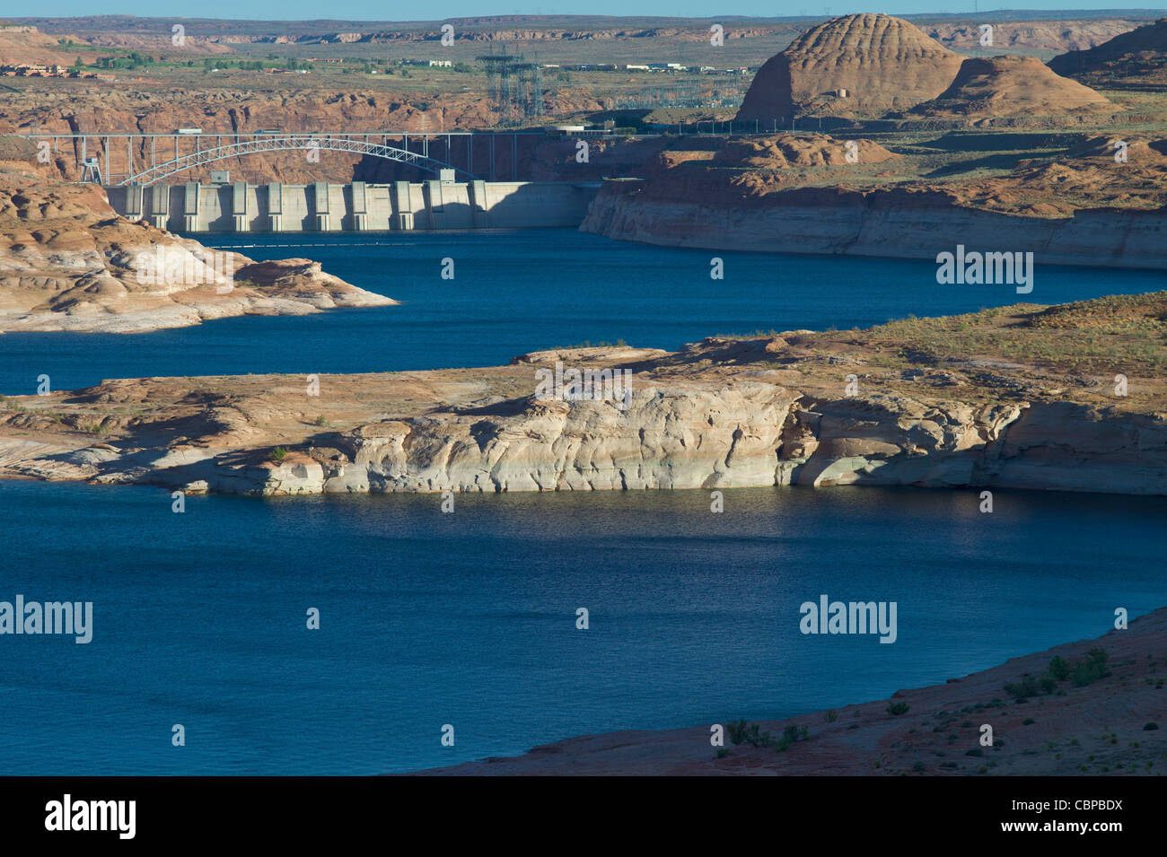 Glen Canyon Dam, Lake Powell, Arizona, USA Stockfoto