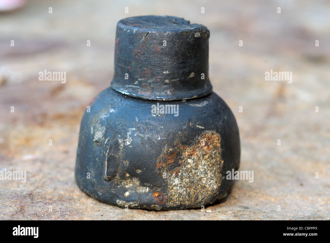Segelschiff des XIX. Jahrhunderts, Insel Zmeiny (Schlange), Schwarzes Meer, Ukraine, Osteuropa Stockfoto