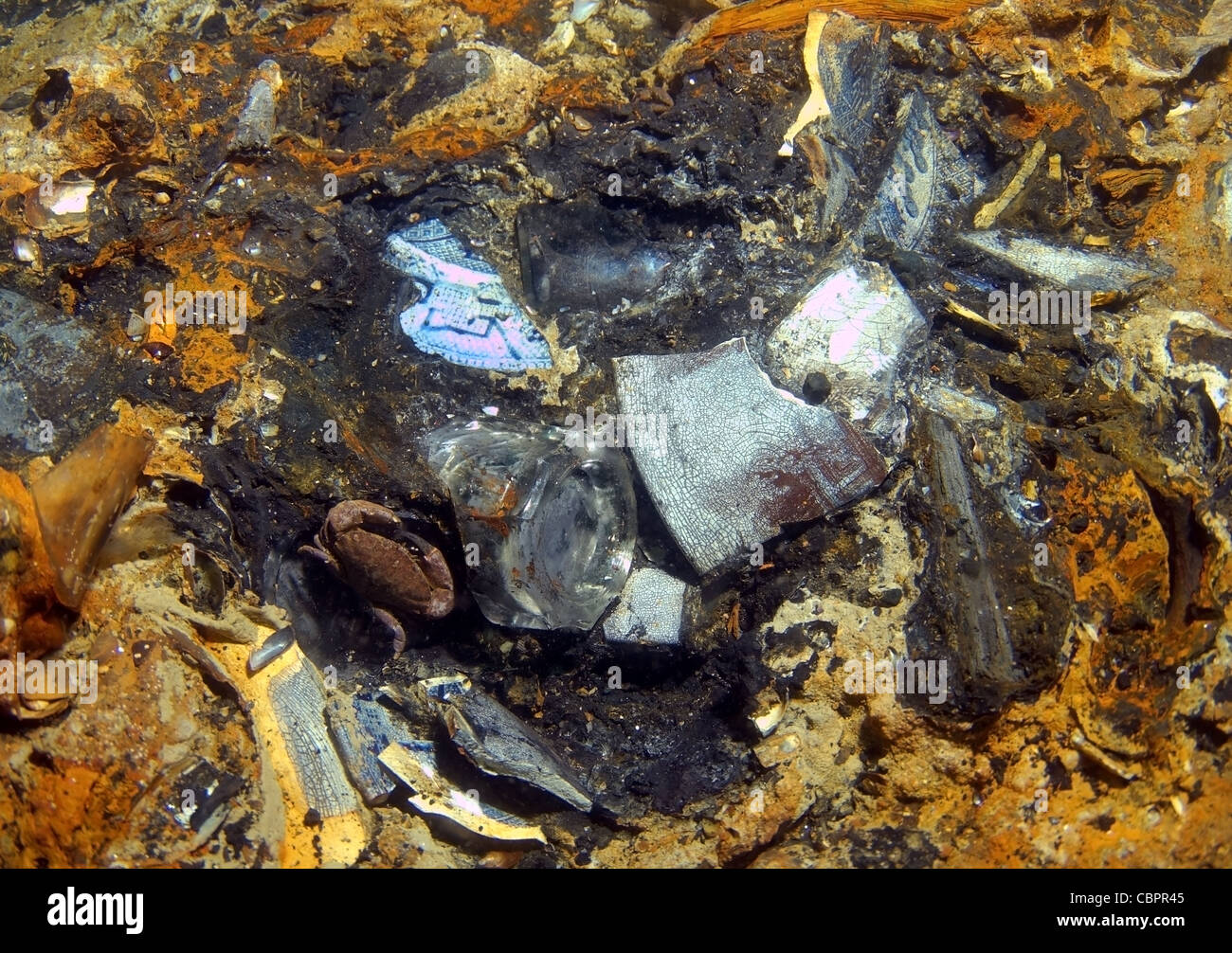 Segelschiff des XIX. Jahrhunderts, Insel Zmeiny (Schlange), Schwarzes Meer, Ukraine, Osteuropa Stockfoto