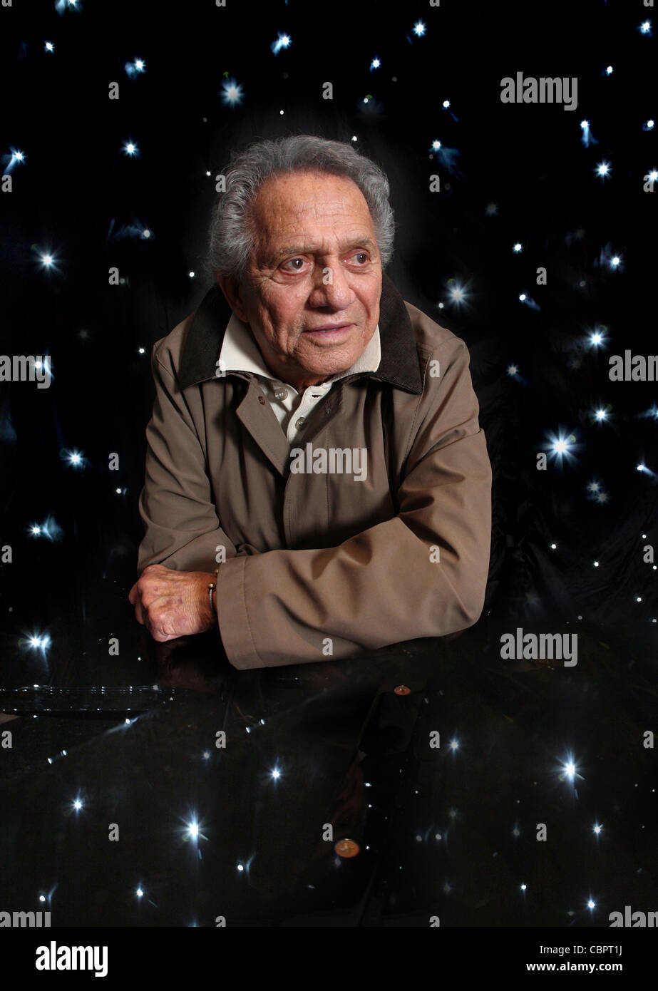 Buddy Greco uns Sänger Stockfoto