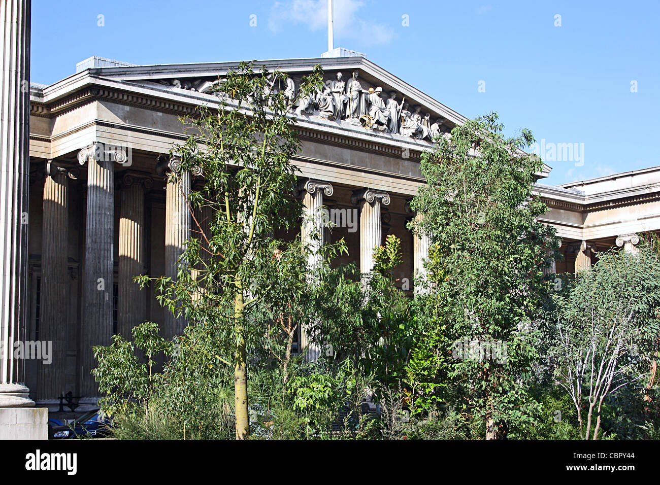 British Museum, australische Landschaft Vorplatz Stockfoto