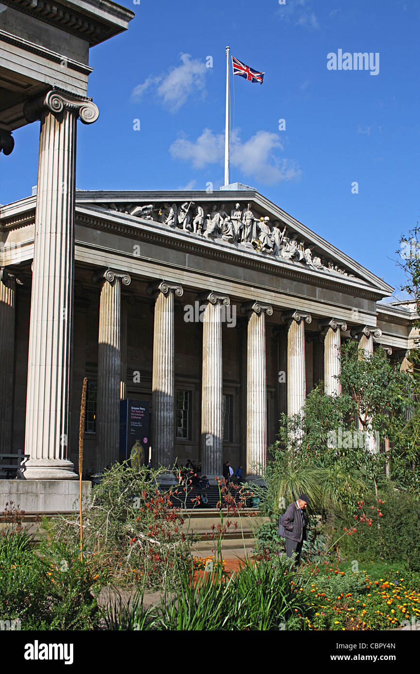 British Museum, australische Landschaft Vorplatz Stockfoto