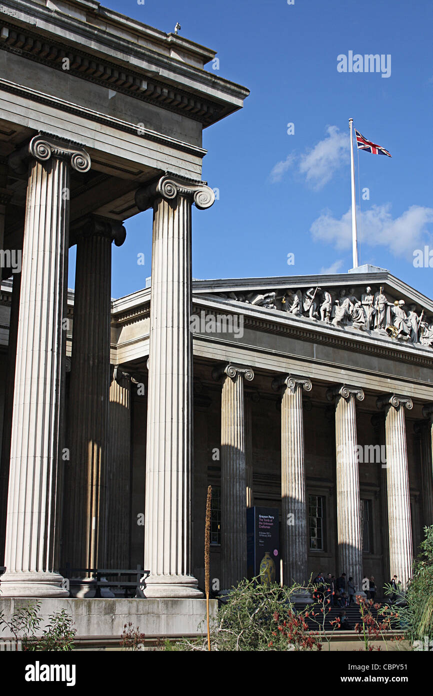 British Museum, australische Landschaft Vorplatz Stockfoto