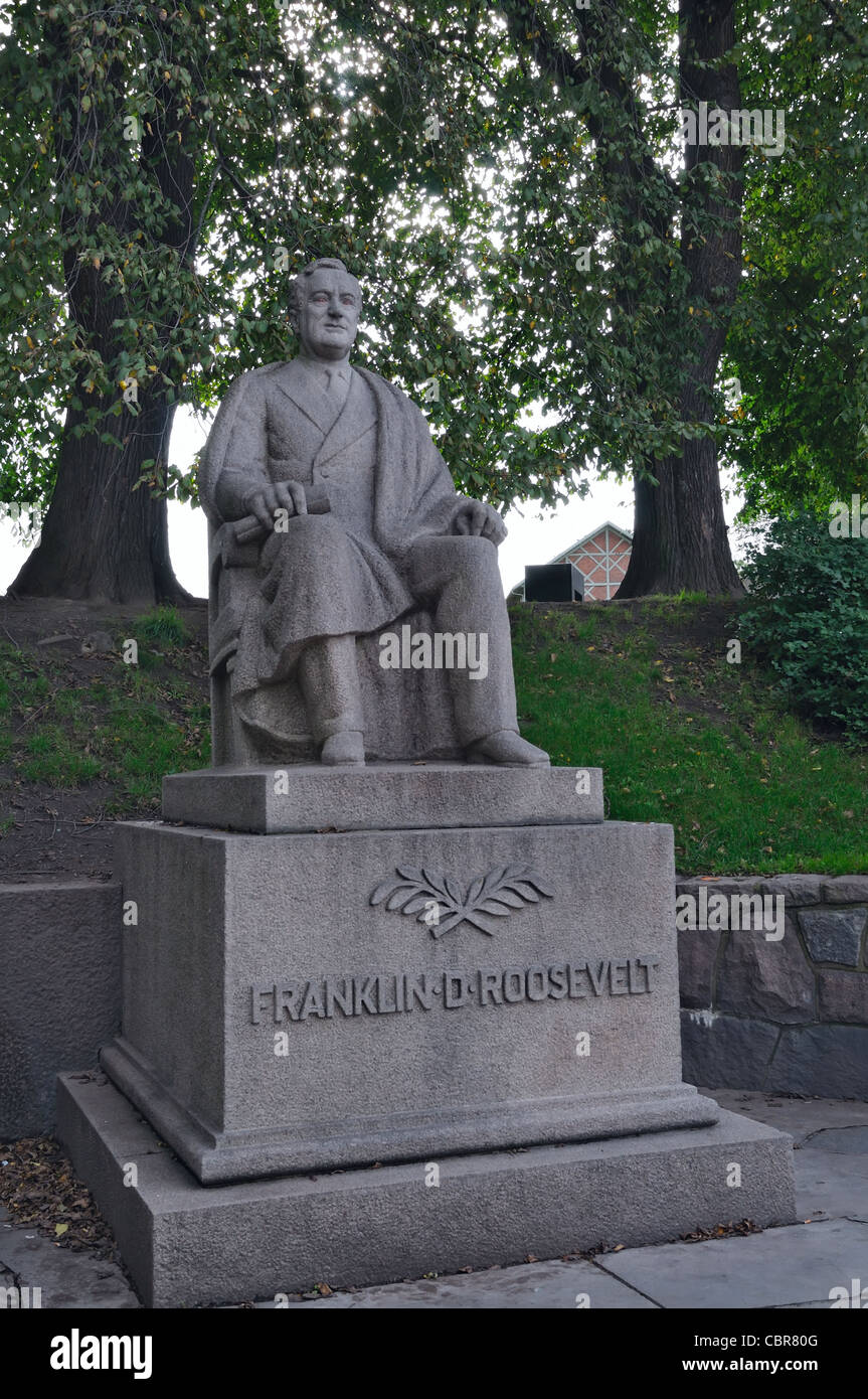 Oslo: Franklin Delano Roosevelt memorial Stockfoto