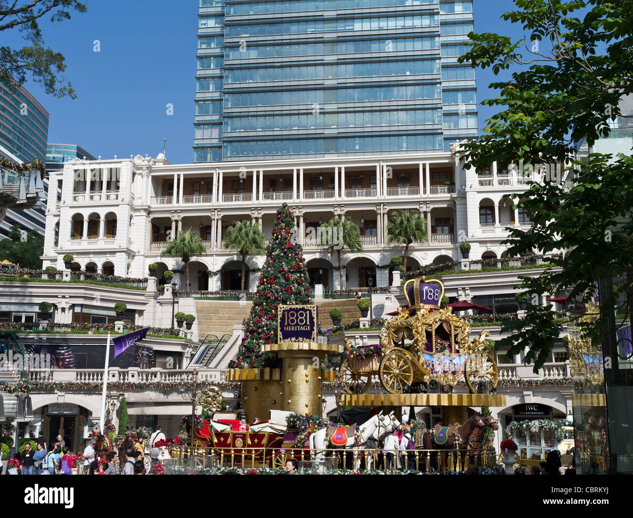 dh TSIM SHA TSUI HONG KONG 1881 Heritage shopping Arkade Einkaufszentrum Komplex plaza Stockfoto