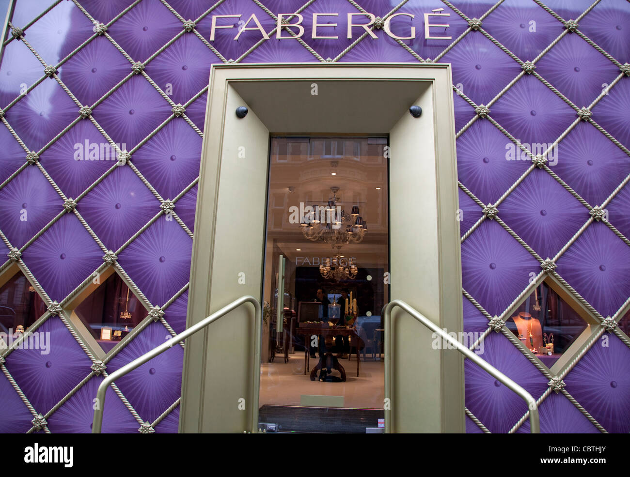 Faberge Shop, Grafton Street, Mayfair, London Stockfoto