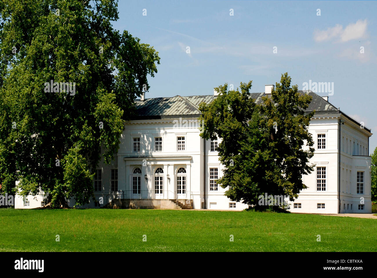Schloss Neuhardenberg in Brandenburg. Stockfoto