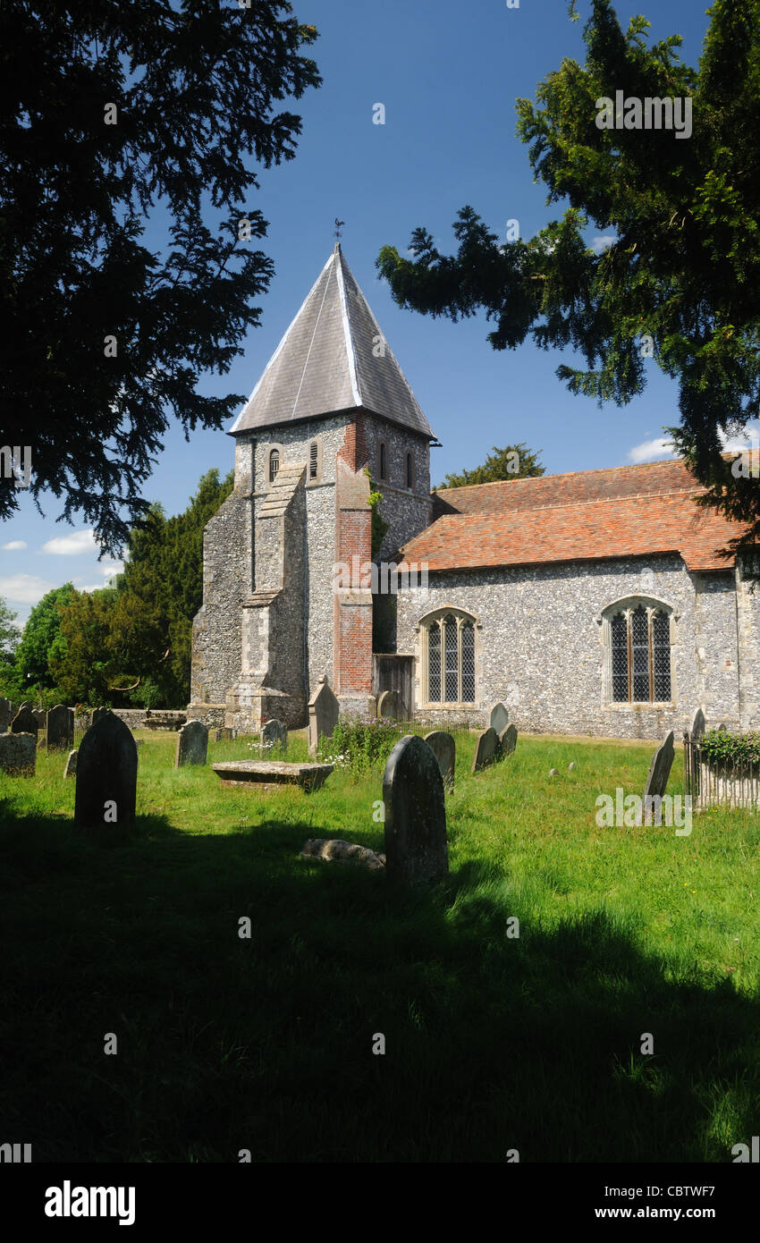 Die Kirche St. Maria in Eastling, Kent, England Stockfoto