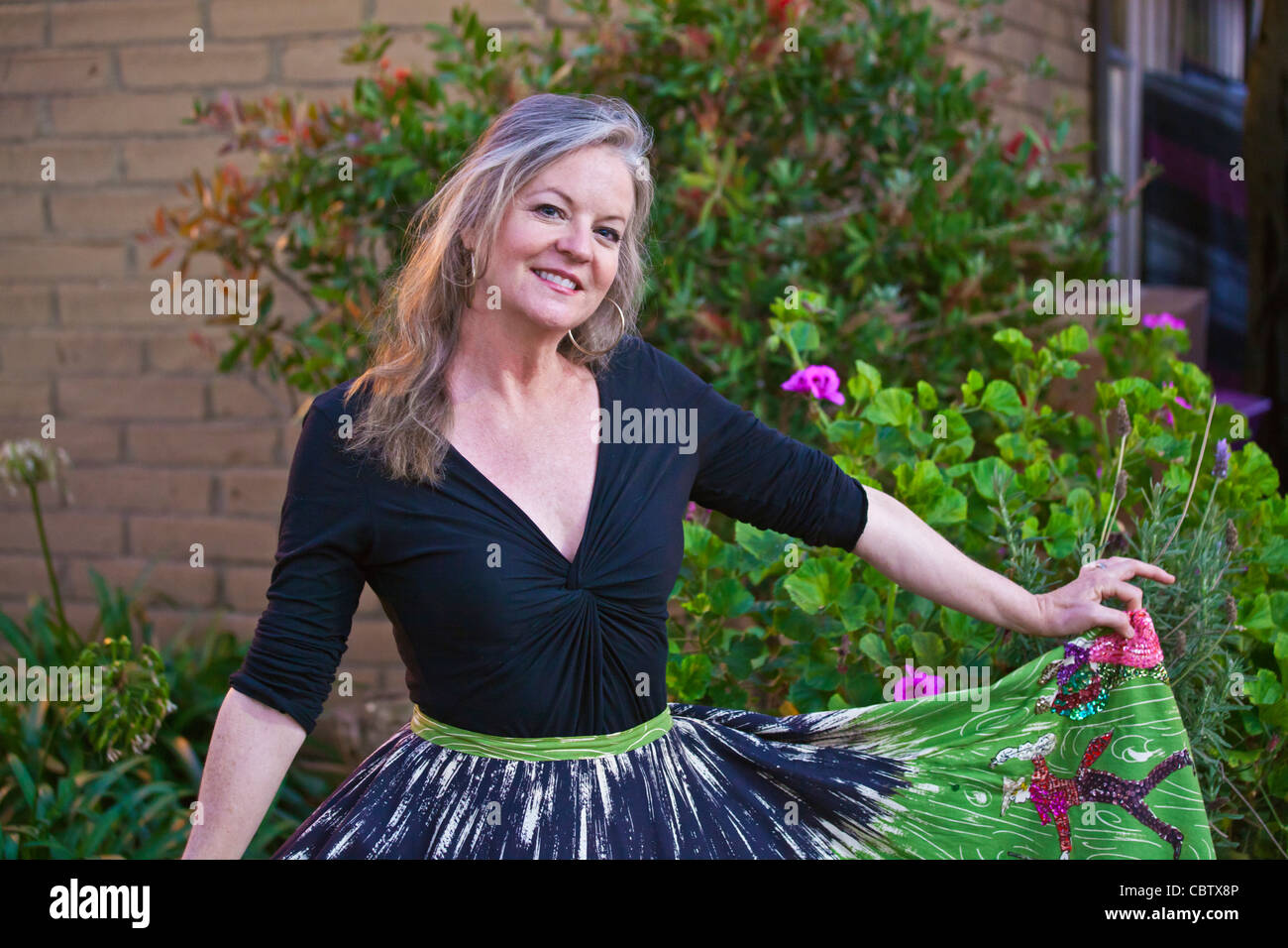 Lead-Sänger von COW BOP auf der 54. MONTEREY JAZZ FESTIVAL 2011 Stockfoto