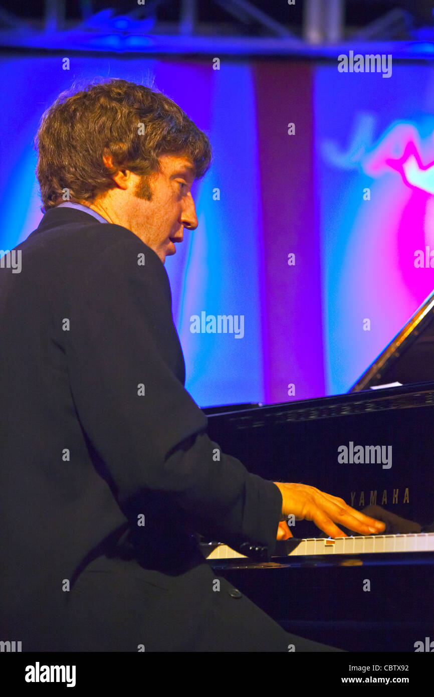BENNY GREEN spielt Klavier im Nachtclub - 54. MONTEREY JAZZ FESTIVAL 2011 Stockfoto