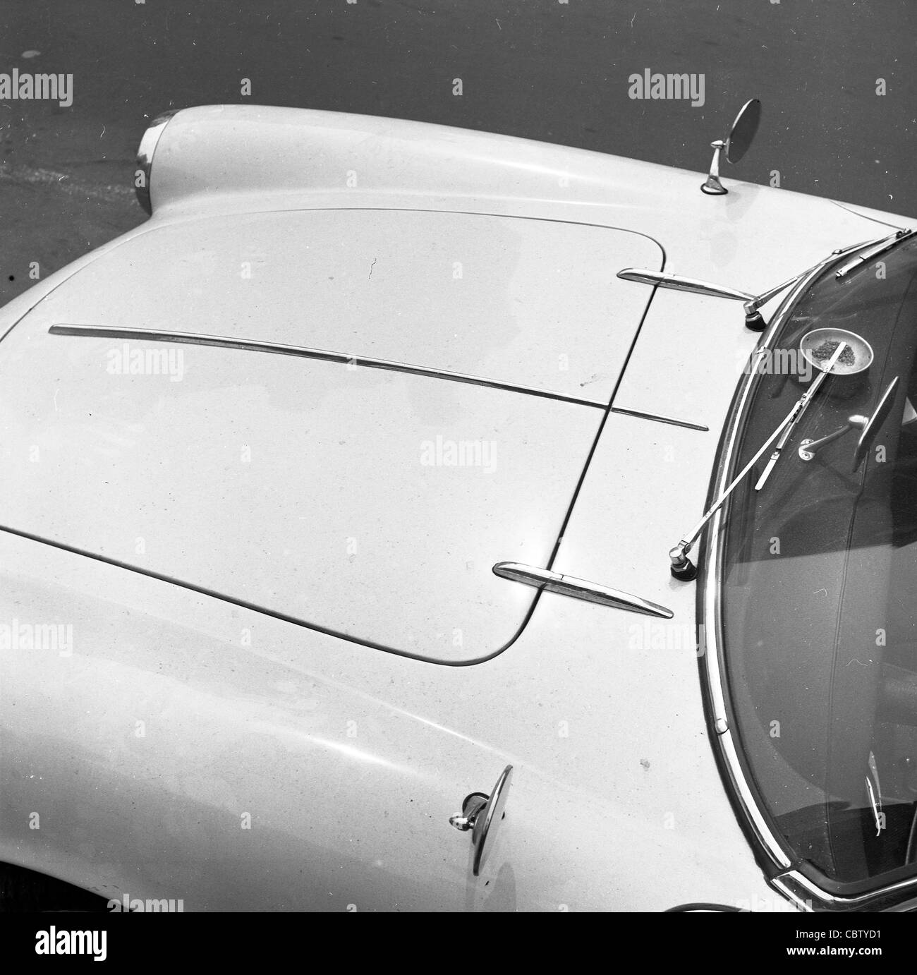 Sports Car Club of America Rennen aus den frühen 1960er Jahren oder Ende der 1950er Jahre. Stockfoto