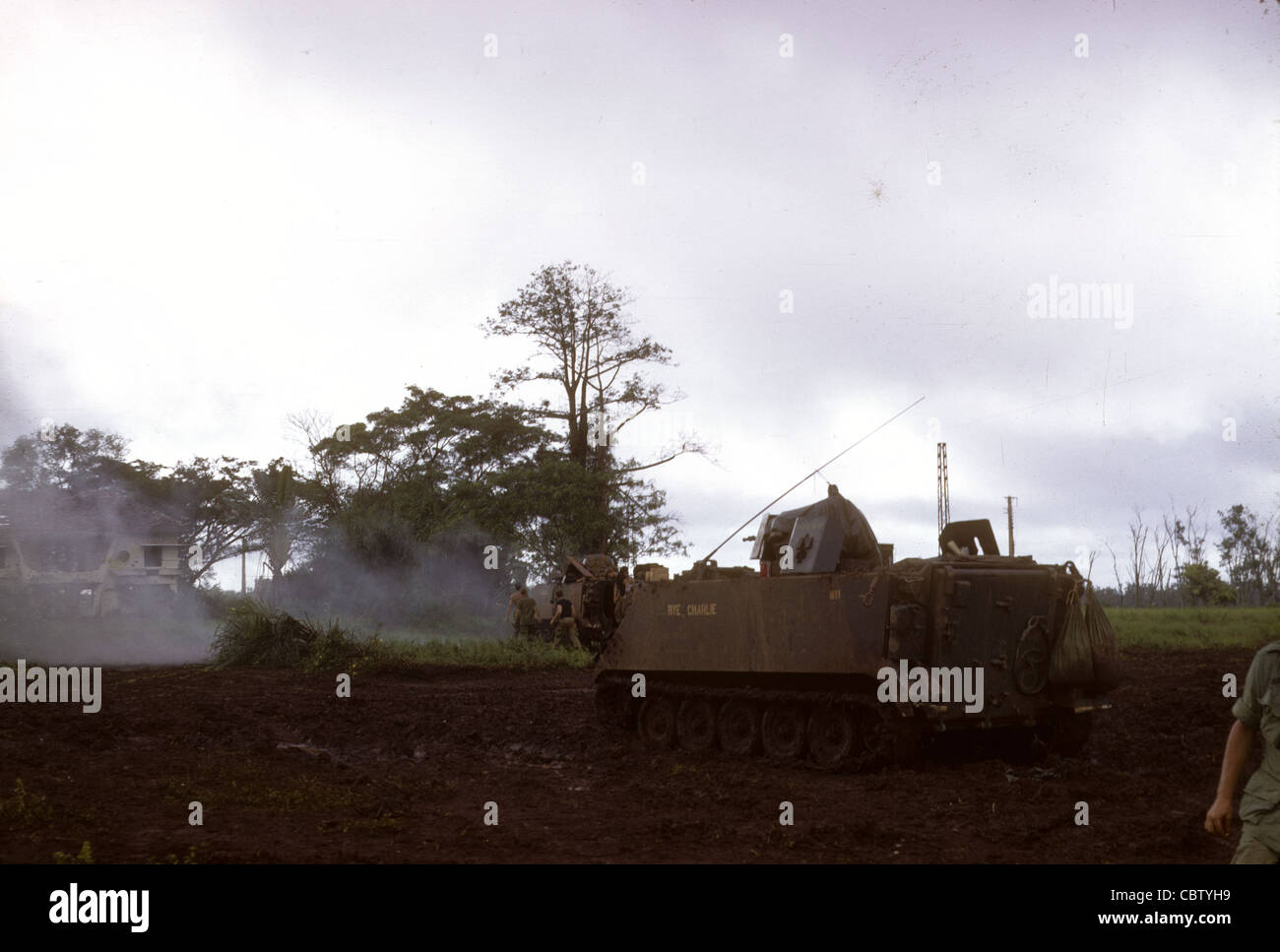 Schützenpanzer M113 APC Vietnam-Krieg Stockfoto