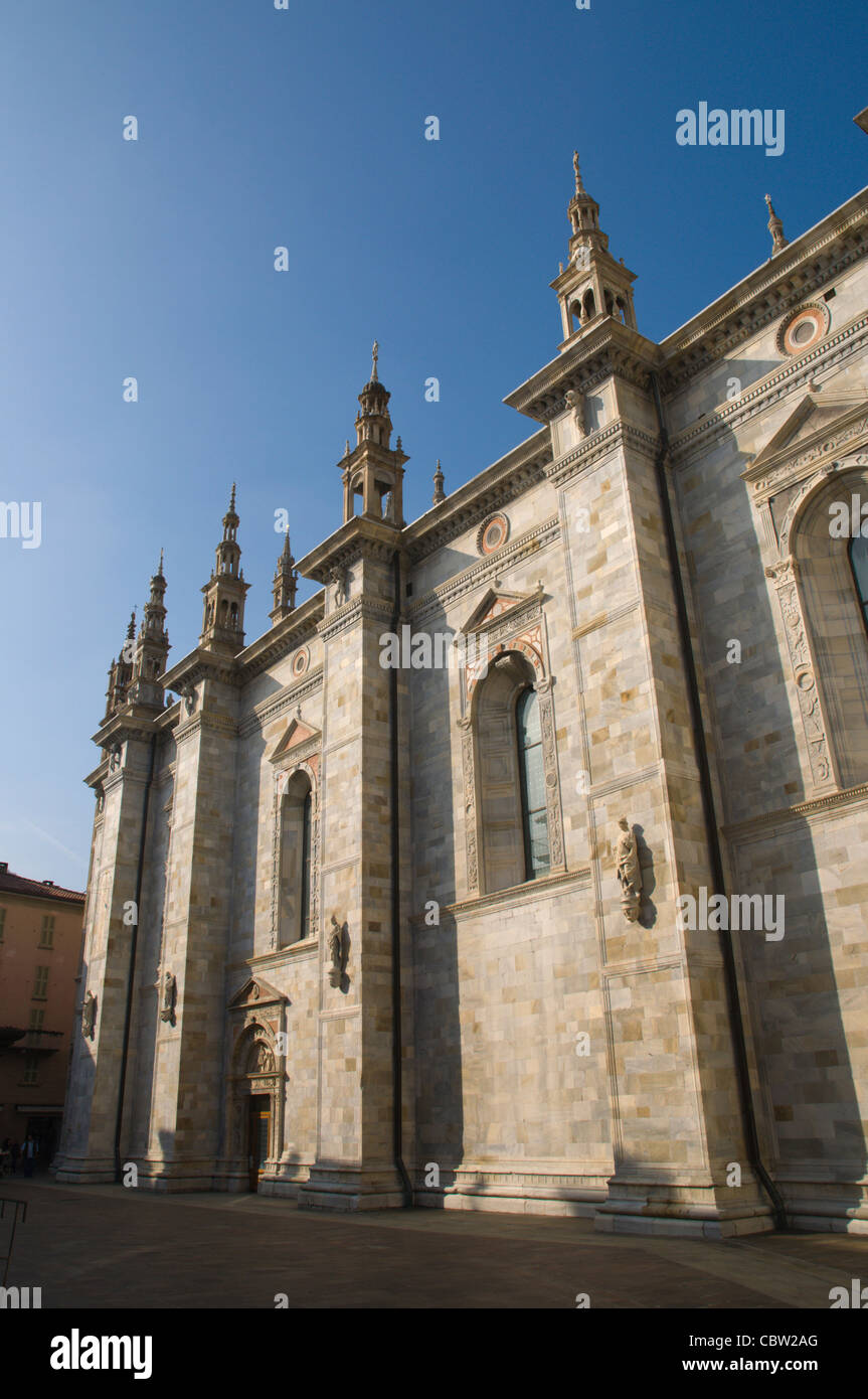 Duomo di Como Kathedrale Como Stadt Region Lombardei Italien Europa Stockfoto