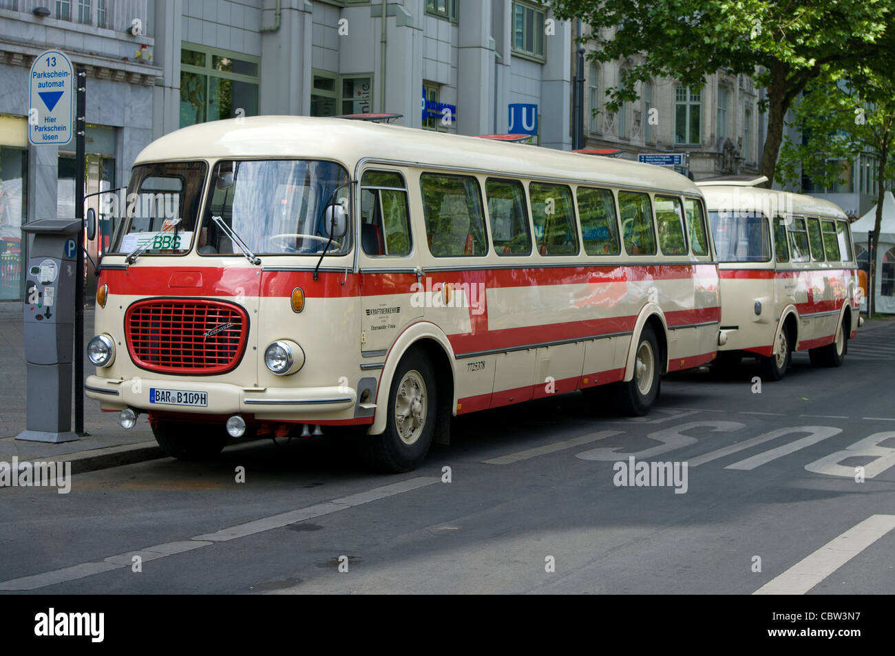Bus-Skoda 706 RTO (Karosa) Stockfoto