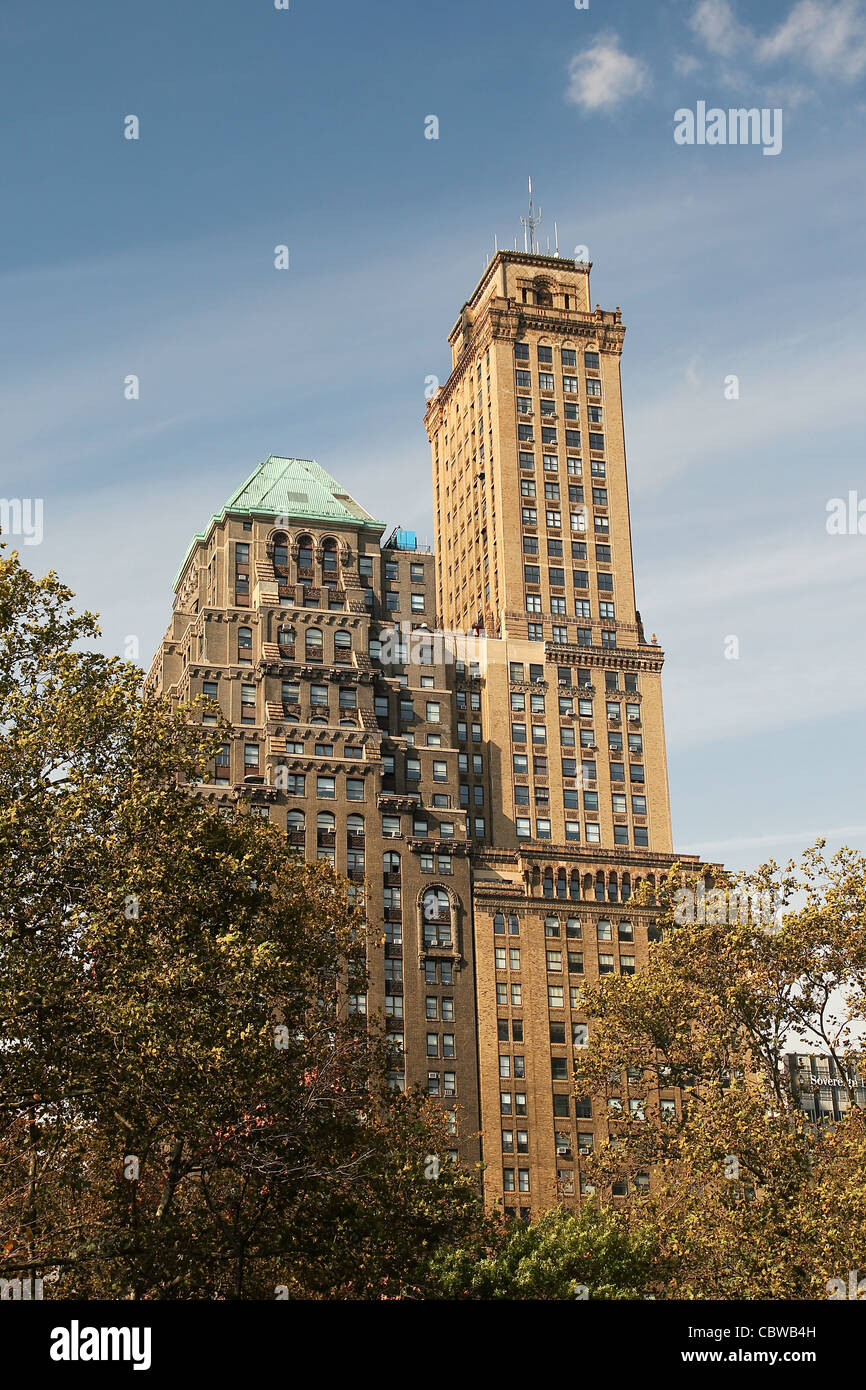 Die Innenstadt von Brooklyn Wolkenkratzer gebaut in den 1920er Jahren, Brooklyn, New York City Stockfoto