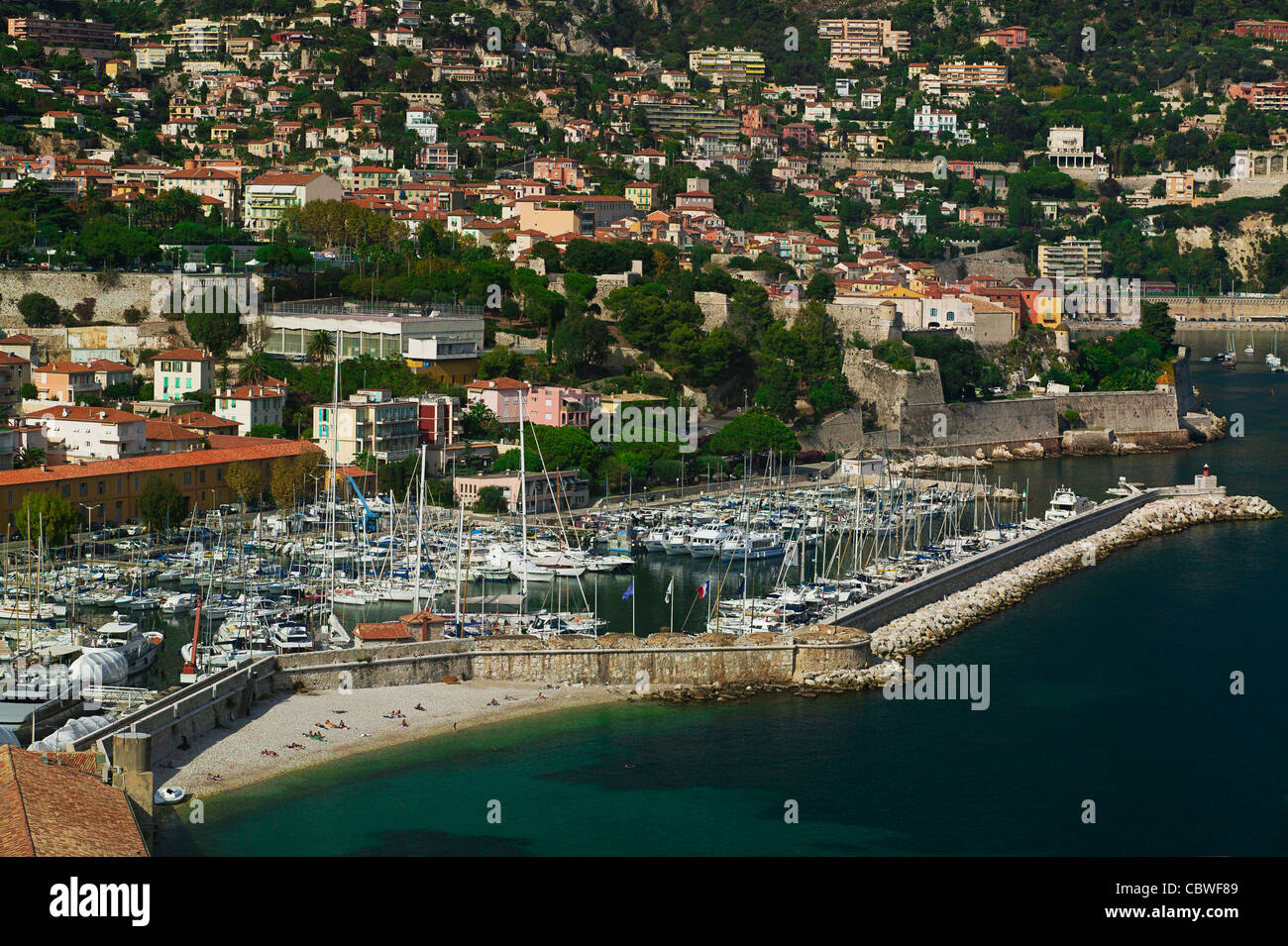 Villefranche Sur Mer, Côte d ' Azur, Frankreich Stockfoto