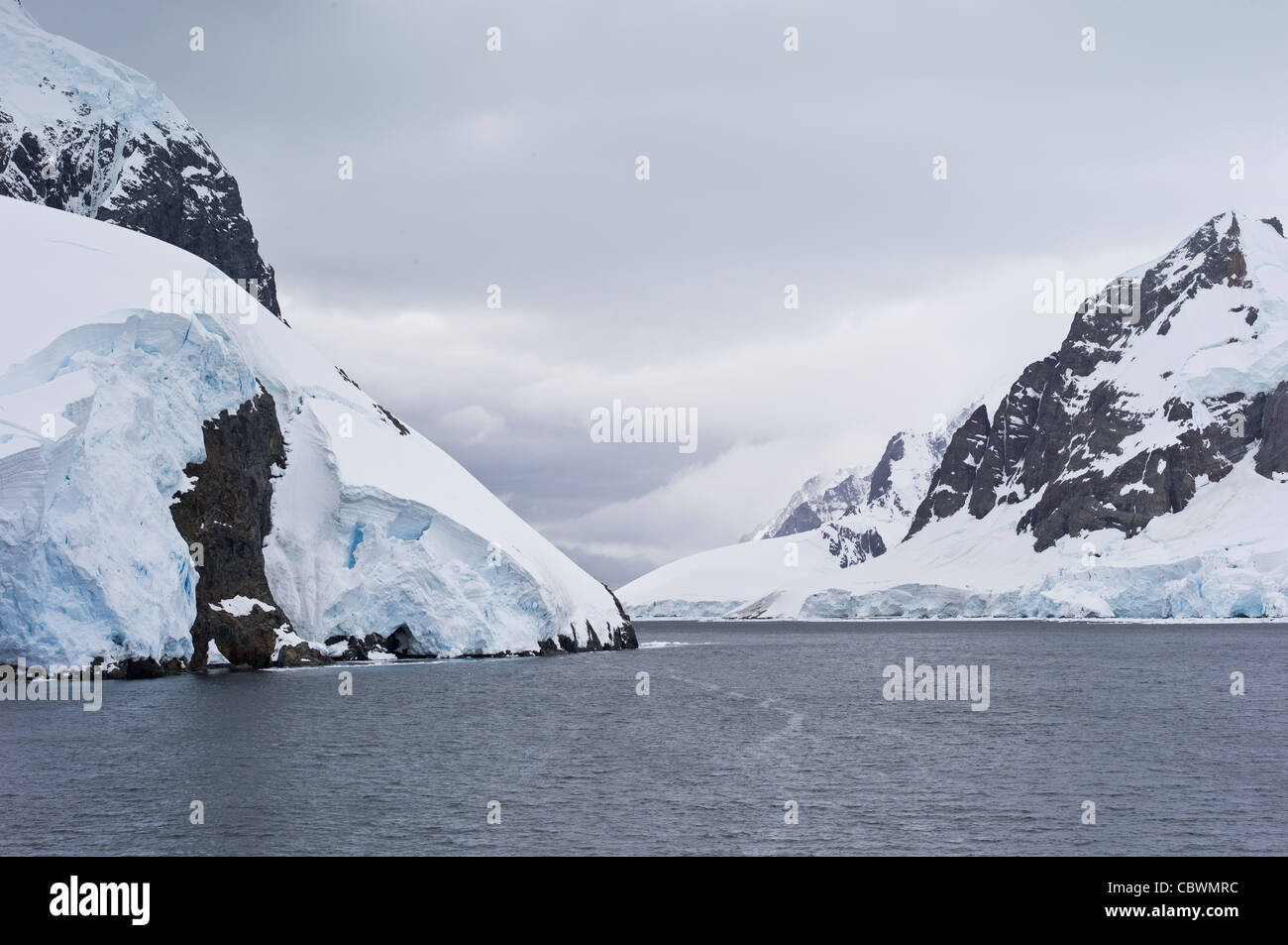 LEMAIRE-KANAL, ANTARKTIS Stockfoto