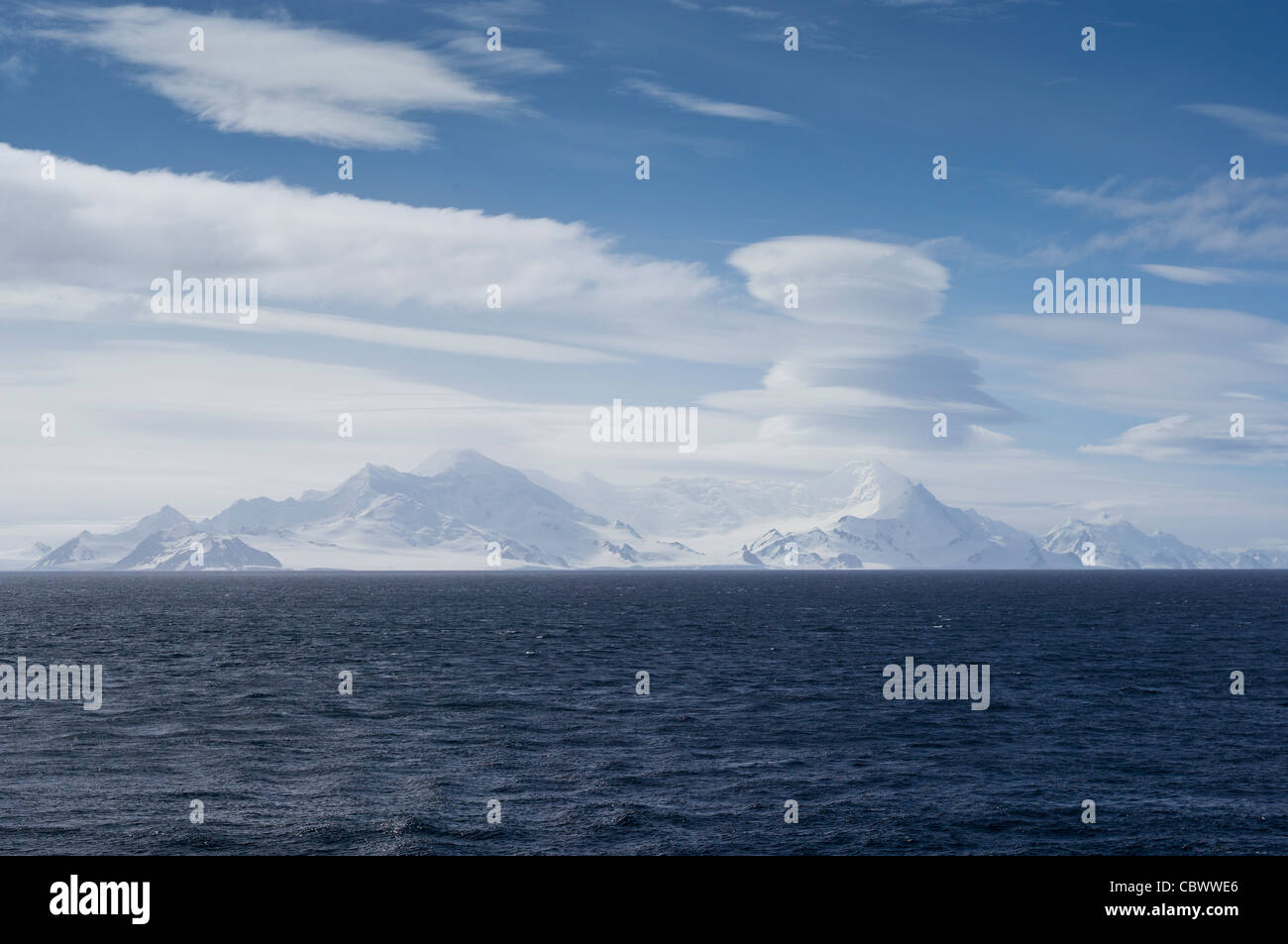 WHALER ES BAY, DECEPTION ISLAND, SÜD-SHETLAND-INSELN Stockfoto