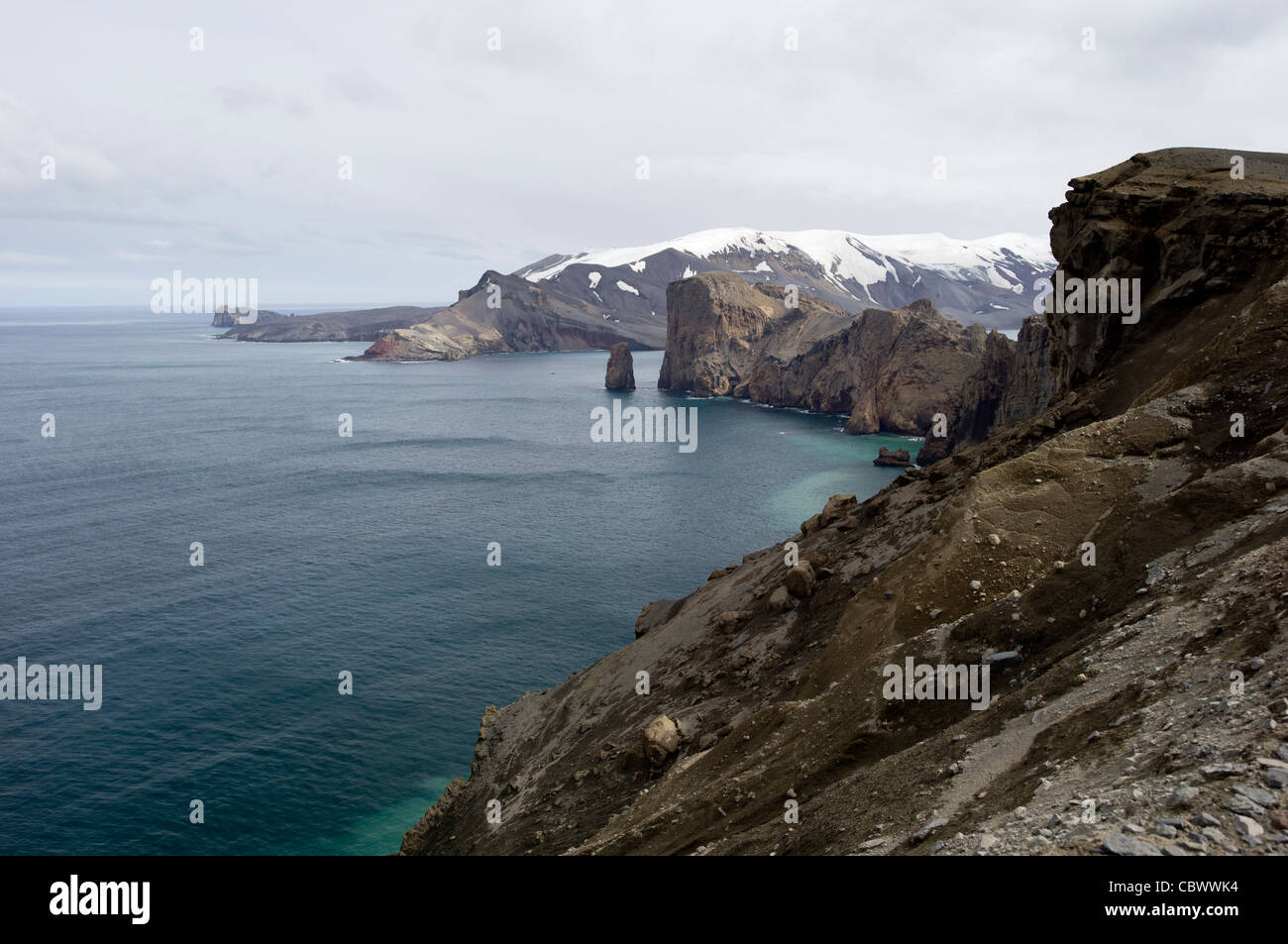 WHALER ES BAY DECEPTION ISLAND SOUTH SHETLAND-INSELN Stockfoto